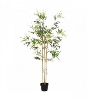 vidaXL Artificial Bambo Tree Green 55 x 16 x 150 cm Fabric and Bamboo
