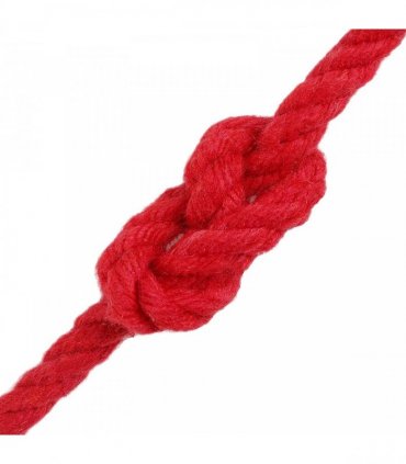 vidaXL Rope Red 0.6 x 0.6 x 10000 cm Cotton