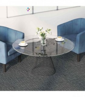 vidaXL Carpet Tile Concrete Grey 50 x 50 cm 4 pcs PP and Bitumen