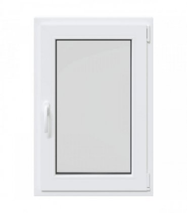 vidaXL Basement Window RISOR 60 x 100 cm PVC and Glass White