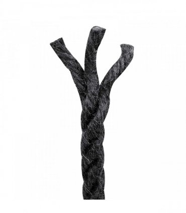 vidaXL Jute Rope 6 Black 100% Tossa jute