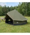 vidaXL Family Tent Army Green 10-Person Polycotton