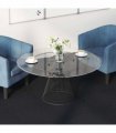 vidaXL Carpet Tile Dark Grey 50 x 50 cm 4 pcs PP and Bitumen