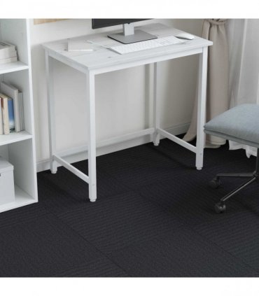 vidaXL Carpet Tile Dark Grey 50 x 50 cm 4 pcs PP and Bitumen