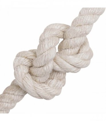 vidaXL Jute Rope 14 White 100% Tossa jute