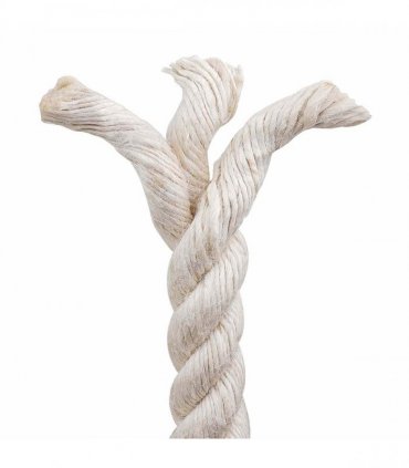 vidaXL Jute Rope 14 White 100% Tossa jute