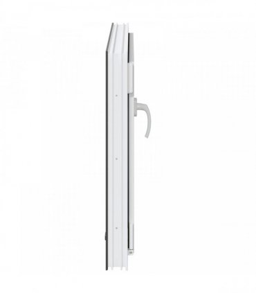 vidaXL Basement Window RISOR 80 x 60 cm PVC and Glass Anthracite