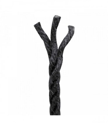 vidaXL Jute Twine 4 Black 100% Tossa jute