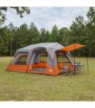 vidaXL Instant Tent Grey and Orange 10-Person