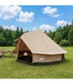 vidaXL Family Tent Cream 8-Person Polycotton