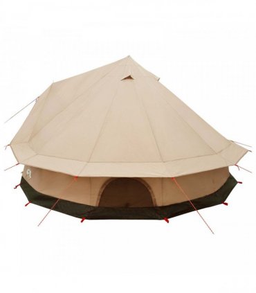vidaXL Family Tent Cream 8-Person Polycotton