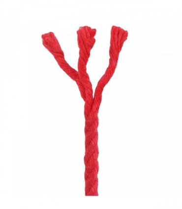 vidaXL Rope Red 0.4 x 0.4 x 10000 cm Cotton