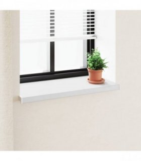 vidaXL Window Sill White 100 x 40 x 4.5 cm PVC