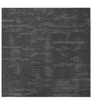 vidaXL Carpet Tile Charcoal Grey 50 x 50 cm 36 pcs PP and Bitumen