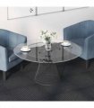 vidaXL Carpet Tile Medium Grey with Stripes 50 x 50 cm 20 pcs
