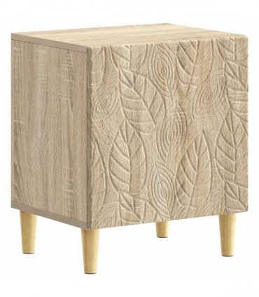 vidaXL Bedside Table 2 pcs Sonoma Oak 43 x 34.5 x 50 cm