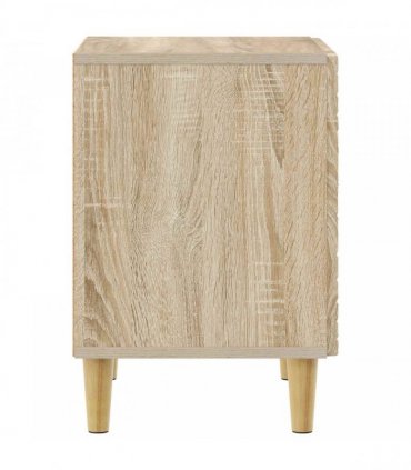 vidaXL Bedside Table 2 pcs Sonoma Oak 43 x 34.5 x 50 cm