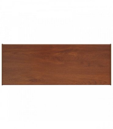 vidaXL Window Sill Brown wood 100 x 30 x 4.5 cm PVC