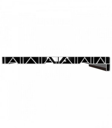vidaXL Window Sill Brown wood 100 x 30 x 4.5 cm PVC