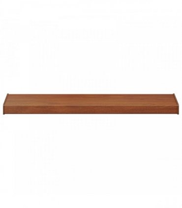 vidaXL Window Sill Brown wood 100 x 30 x 4.5 cm PVC