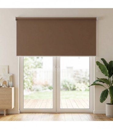 vidaXL Outdoor Roller Blind UV Protection Taupe 145 x 230 cm (W x H)