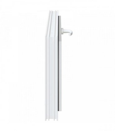 vidaXL Basement Window RISOR 100 x 40 cm PVC and Glass White
