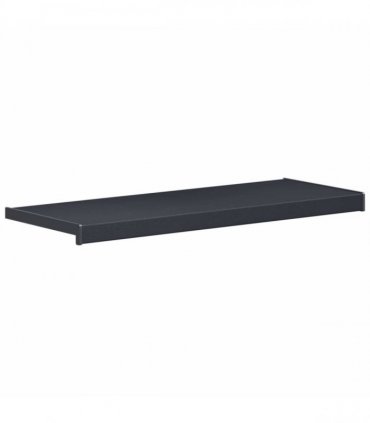 vidaXL Window Sill Anthracite with wood grain 80 x 30 x 4.5 cm PVC