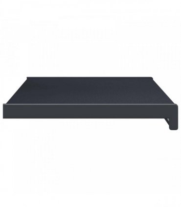 vidaXL Window Sill Anthracite with wood grain 80 x 30 x 4.5 cm PVC