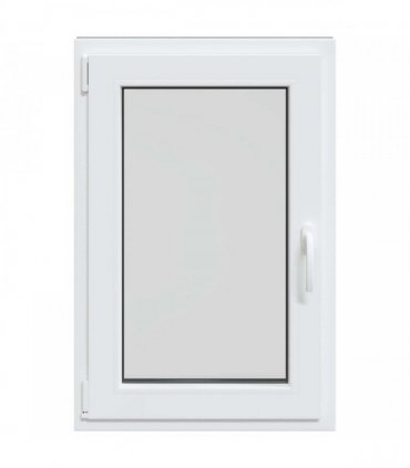 vidaXL Basement Window RISOR 60 x 100 cm PVC and Glass Anthracite
