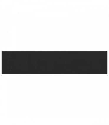 vidaXL Window Sill Black with wood grain 120 x 35 x 4.5 cm PVC