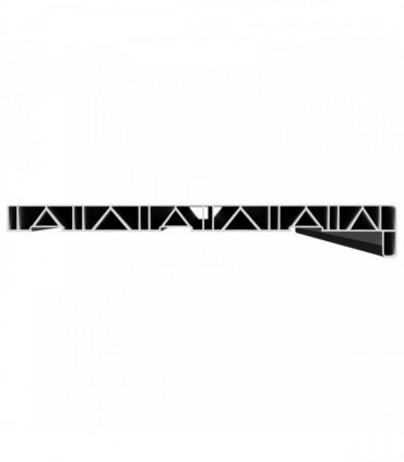 vidaXL Window Sill Black with wood grain 120 x 35 x 4.5 cm PVC