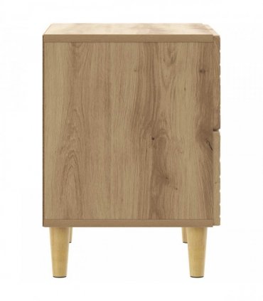 vidaXL Bedside Table 2 pcs Artisan Oak 43 x 34.5 x 48 cm