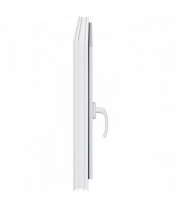 vidaXL Basement Window RISOR 100 x 50 cm PVC and Glass White