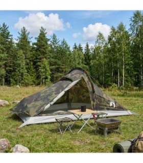 vidaXL Backpacking Tent Camouflage 4-Person
