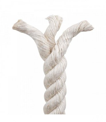 vidaXL Jute Rope 50 White 100% Tossa jute