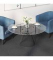 vidaXL Carpet Tile Medium Grey 50 x 50 cm 20 pcs PP and Bitumen