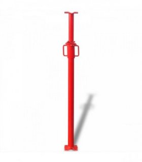 vidaXL Acrow Prop Red 180 x 12.5 x 12.5 cm Steel with a Painted Finish