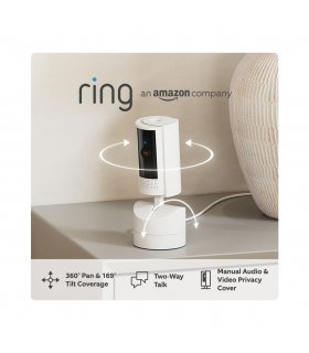 Ring Pan-Tilt Indoor Camera White