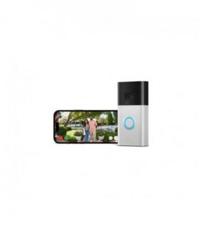 Ring Battery Video Doorbell 2024 Satin Nickel