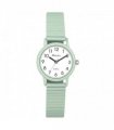 Ravel Unisex Mid Size Coloured Expander Bracelet Watch Pastel Green