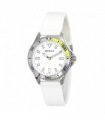 Henley Ladies Aluminium Top Ring Silicone Sports Watch White H06188.4