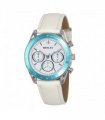 Henley Ladies Round sporty white dial Leather Strap Watch Blue H06183.6