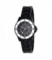 Henley Ladies Enamelled Round Case Black sunray Black dial Bracelet Watch H07241.3