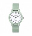Ravel Unisex Large Size Coloured Expander Bracelet Watch Pastel Green