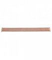 Rose Gold Metal Expander Watch Strap   12-16MM