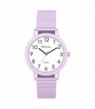 Ravel Unisex Large Size Coloured Expander Bracelet Watch Pastel Lilac