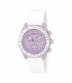 Henley Ladies Pastel Coloured Silicone Sports Watch White/Lilac H06179.7