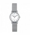 Ravel Unisex Mid Size Coloured Expander Bracelet Watch Pastel Grey