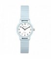 Ravel Unisex Mid Size Coloured Expander Bracelet Watch Pastel Blue