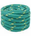 vidaXL Boat Rope 25 m 4 Green PP